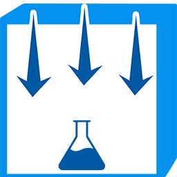 Laminar flow measurement icon